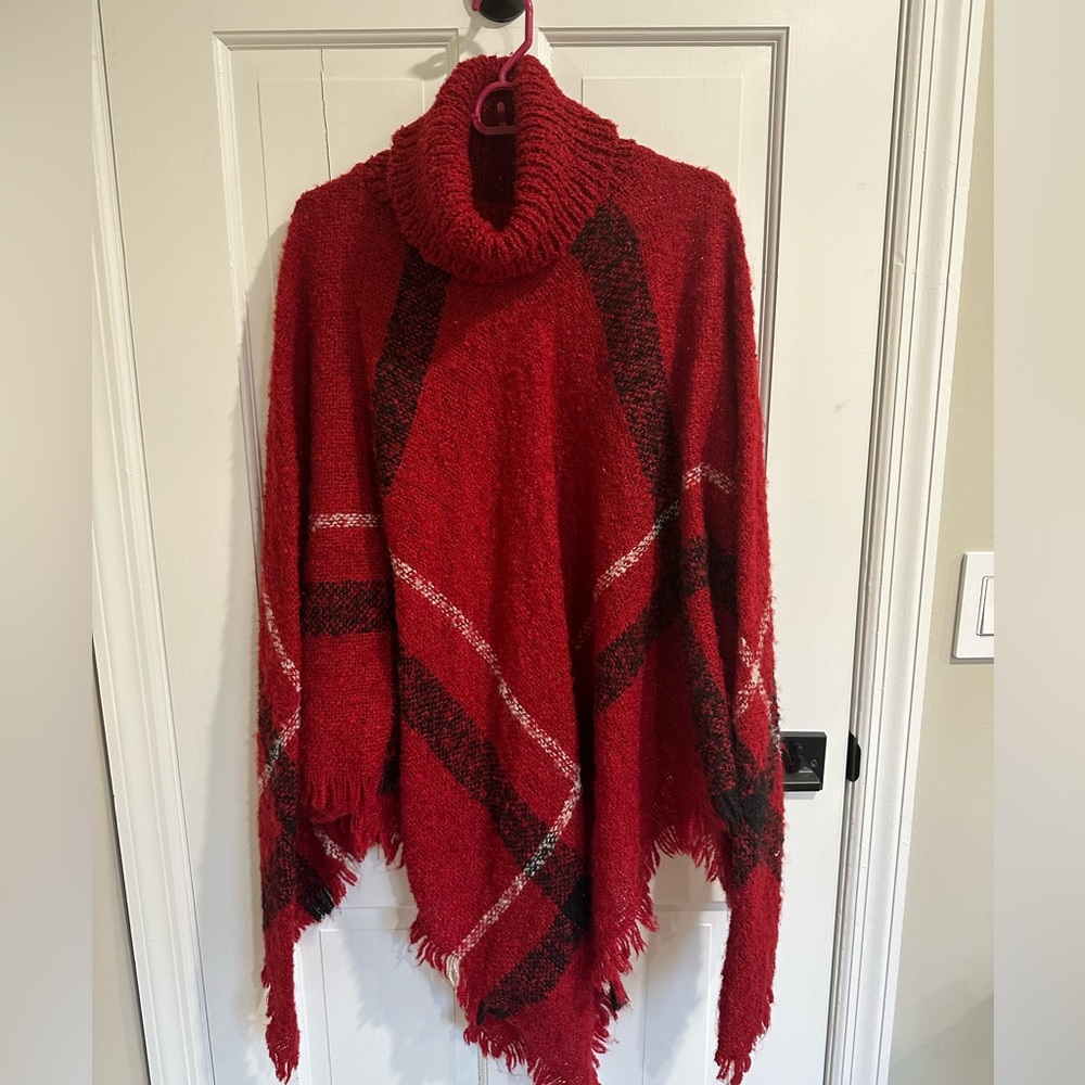 Pink Lily Poncho